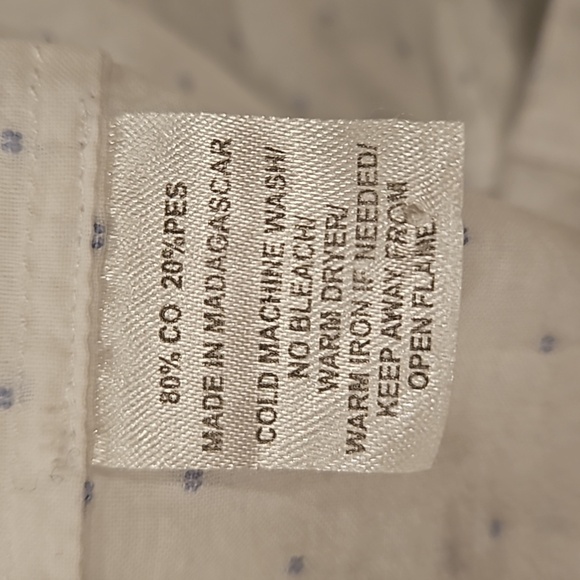 💕HILL HOUSE💕 The Ellie Nap Dress ~ White with Blue Swiss Dots Large - Picture 12 of 12